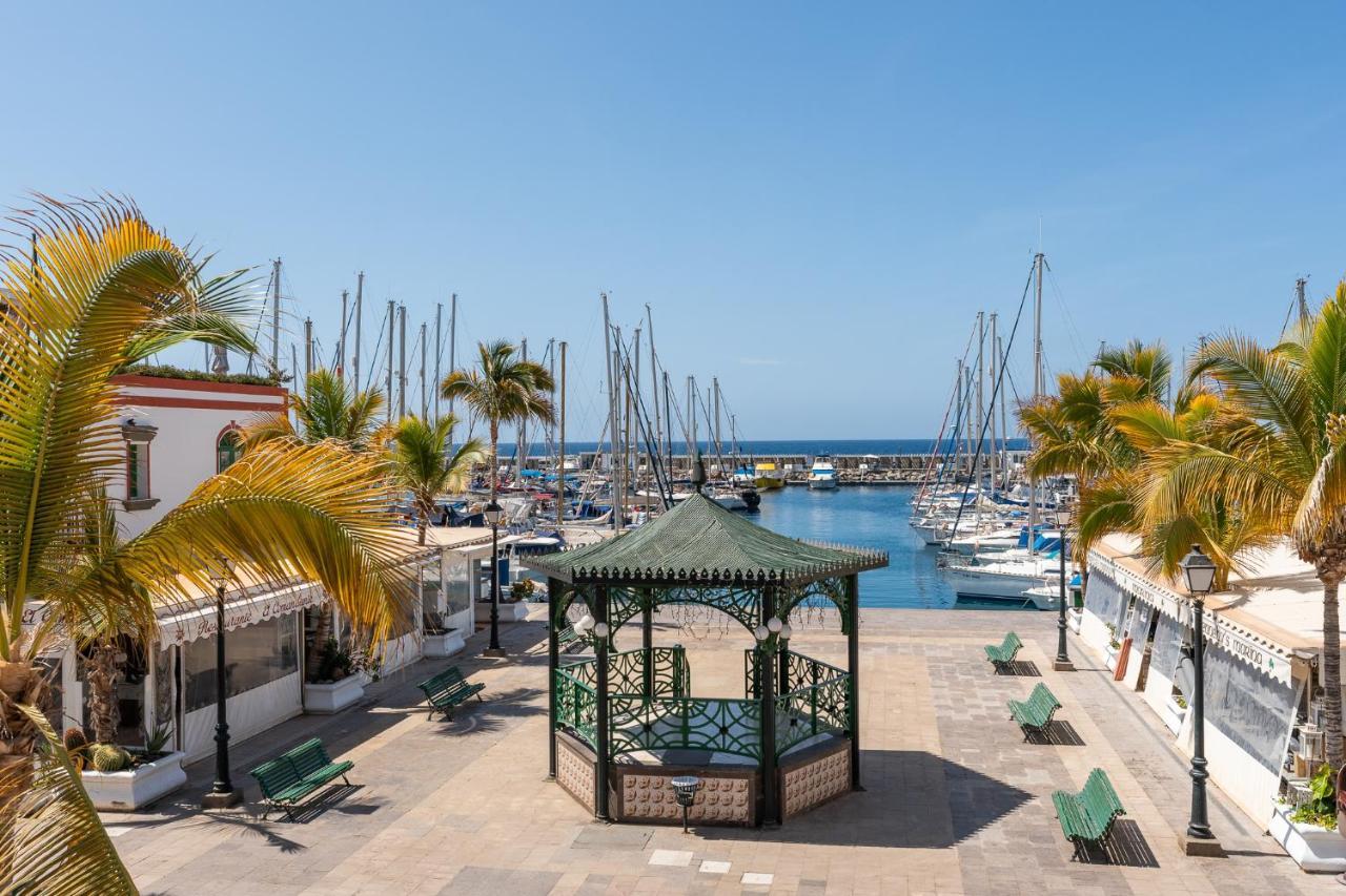 Apartamentos Marina Puerto Mogan Puerto De Mogan Exteriör bild
