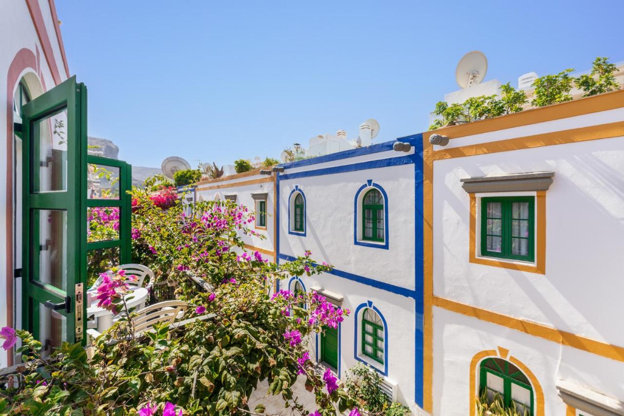 Apartamentos Marina Puerto Mogan Puerto De Mogan Exteriör bild